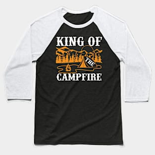 King Of The Campfire T Shirt For Women Men Baseball T-Shirt